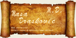 Maša Drašković vizit kartica